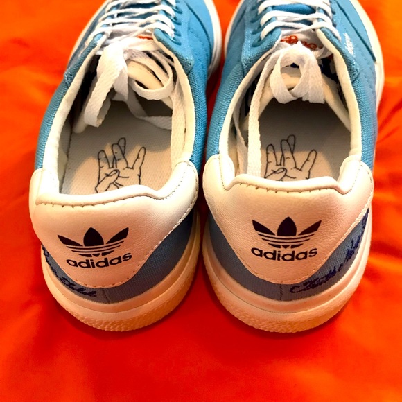 Limited edition adidas TNT Los Angeles TRUTH BE TOLD size 6 women’s BLUE-NWOT - Picture 3 of 6